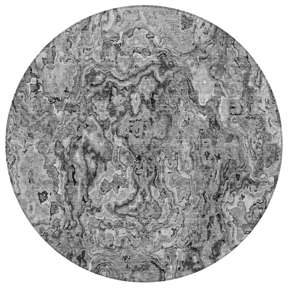 Chantille ACN829 Gray 8' x 8' Rug. Picture 1