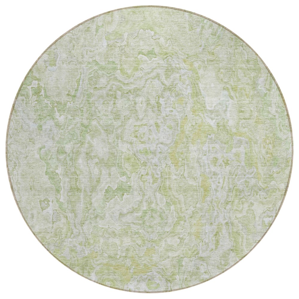 Chantille ACN829 Green 8' x 8' Rug. Picture 1