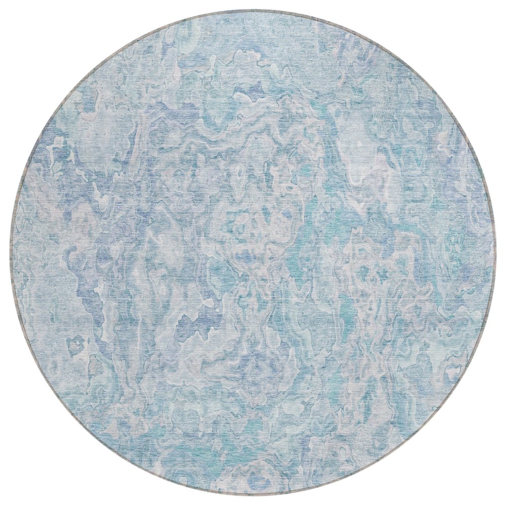 Chantille ACN829 Blue 8' x 8' Rug. Picture 1