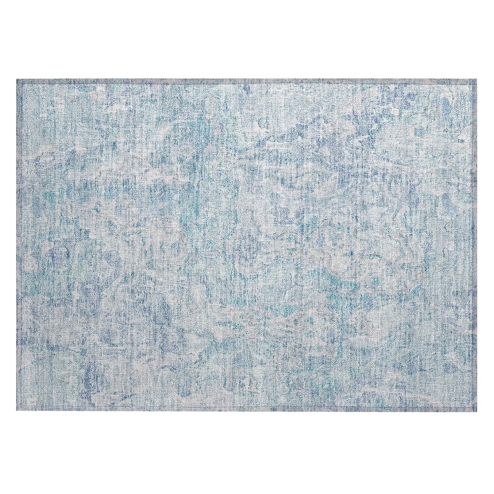 Chantille ACN829 Blue 1'8" x 2'6" Rug. Picture 1