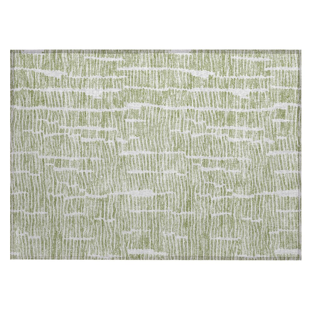 Chantille ACN830 Green 1'8" x 2'6" Rug. Picture 1