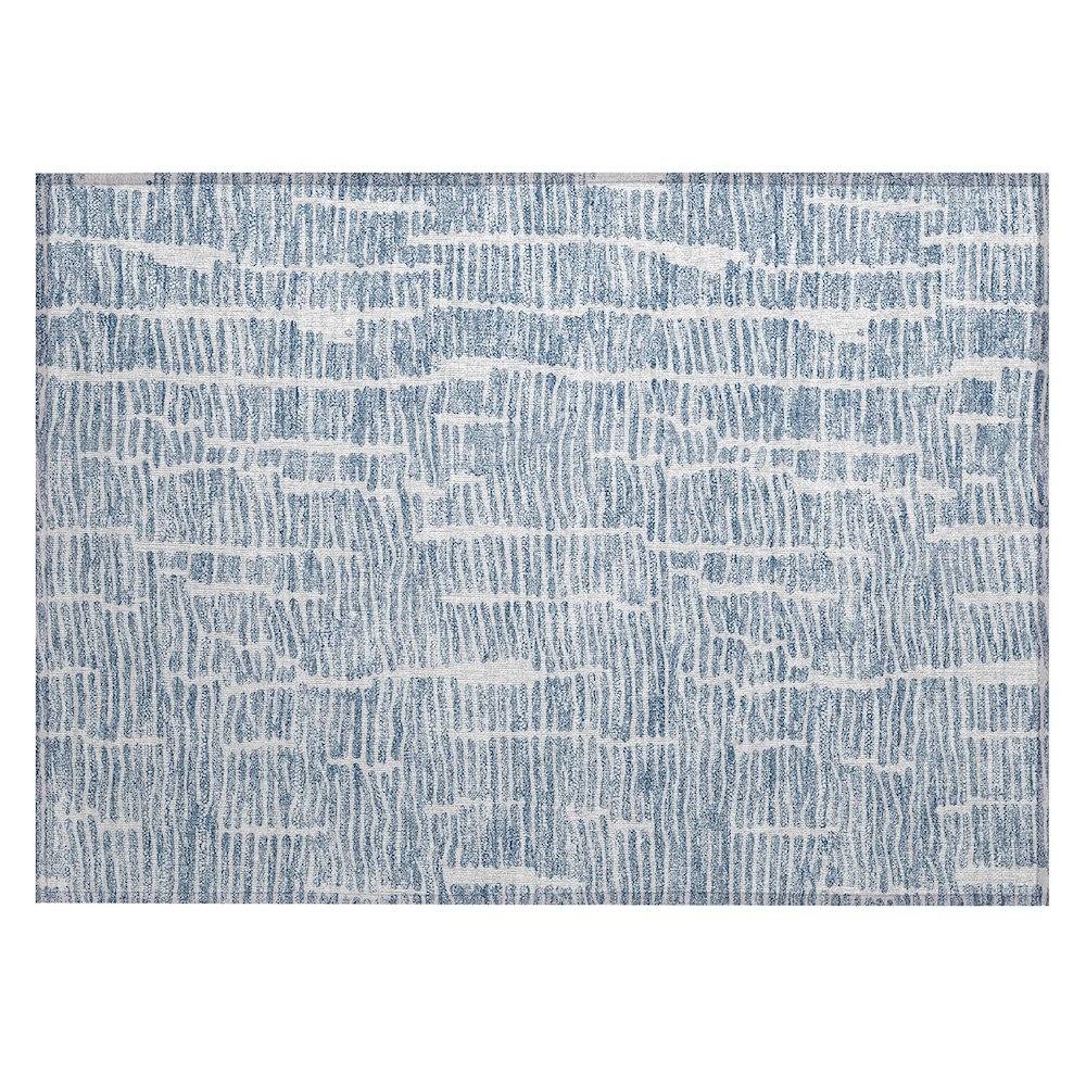 Chantille ACN830 Blue 1'8" x 2'6" Rug. Picture 1