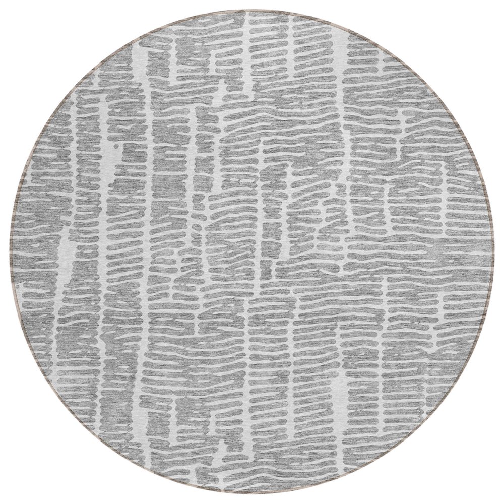 Chantille ACN830 Gray 8' x 8' Rug. Picture 1