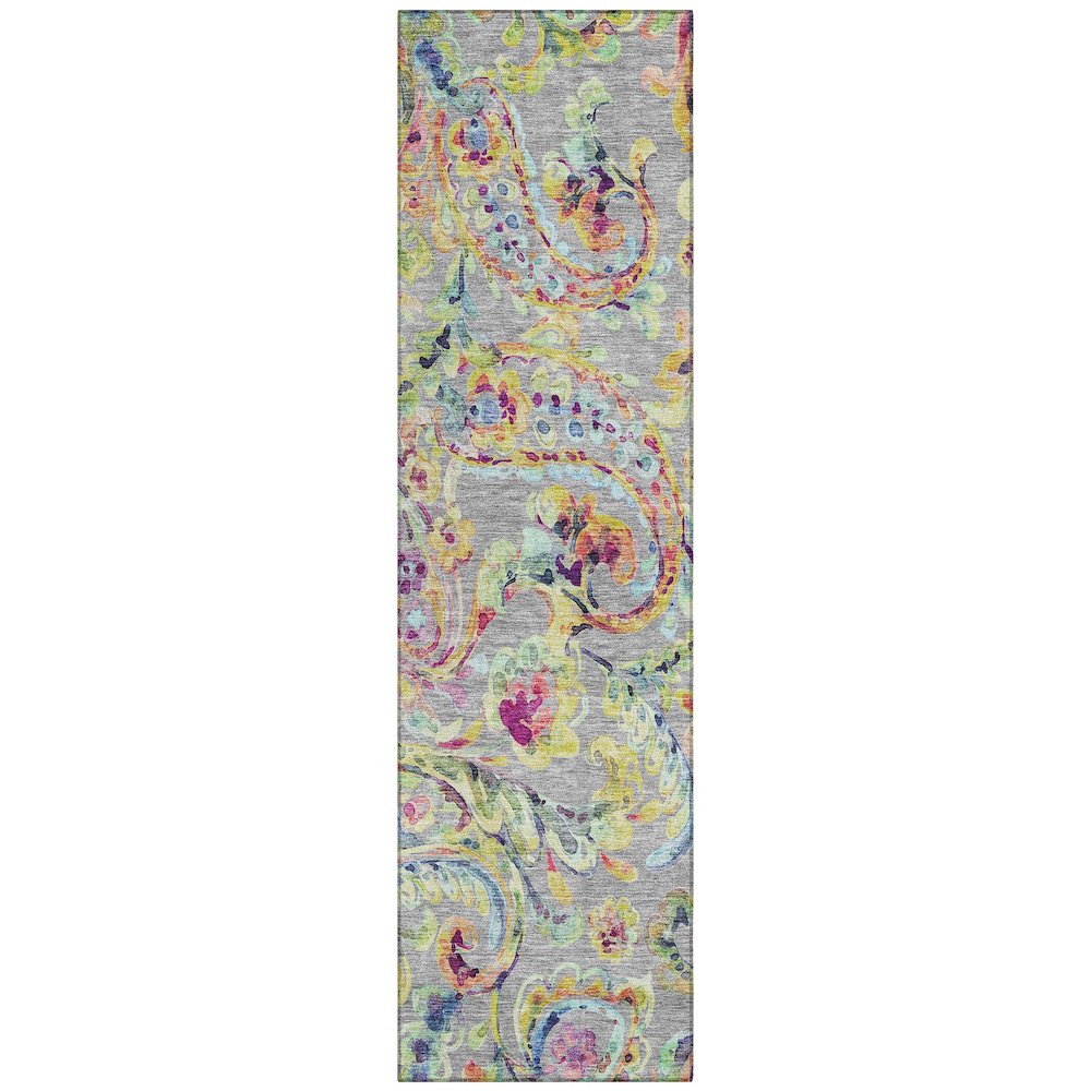 Chantille ACN834 Gray 2'3" x 7'6" Rug. Picture 1