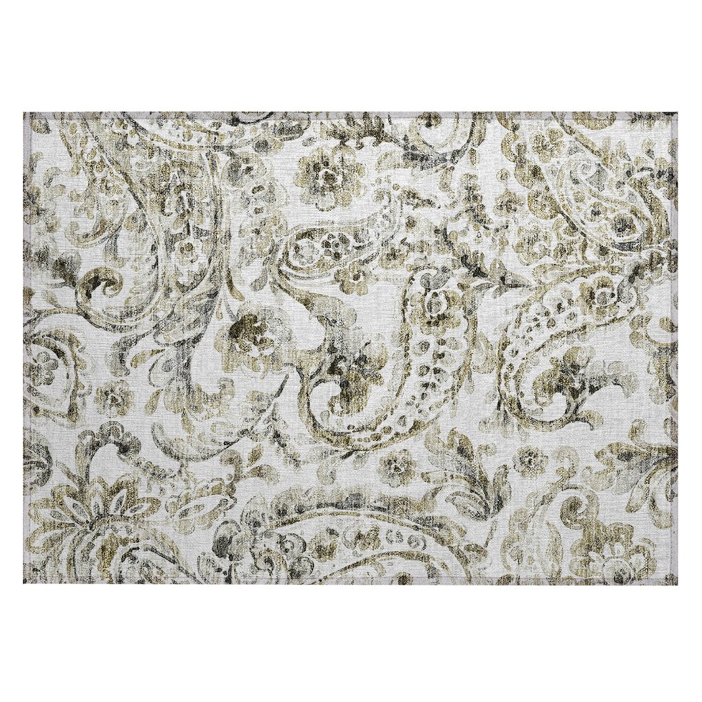 Chantille ACN835 Brown 1'8" x 2'6" Rug. Picture 1