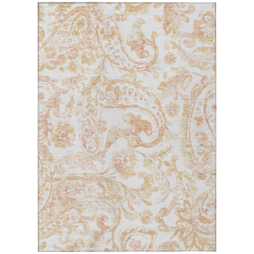 Chantille ACN835 Orange 2'6" x 3'10" Rug. Picture 1