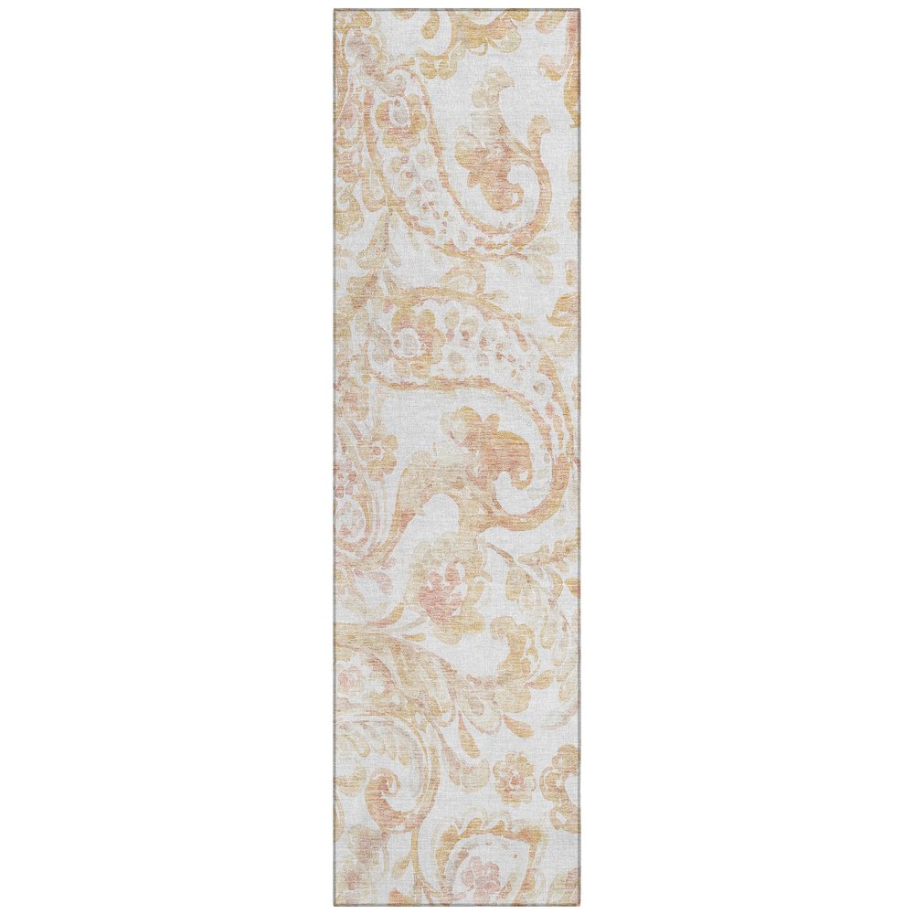 Chantille ACN835 Orange 2'3" x 7'6" Rug. Picture 1