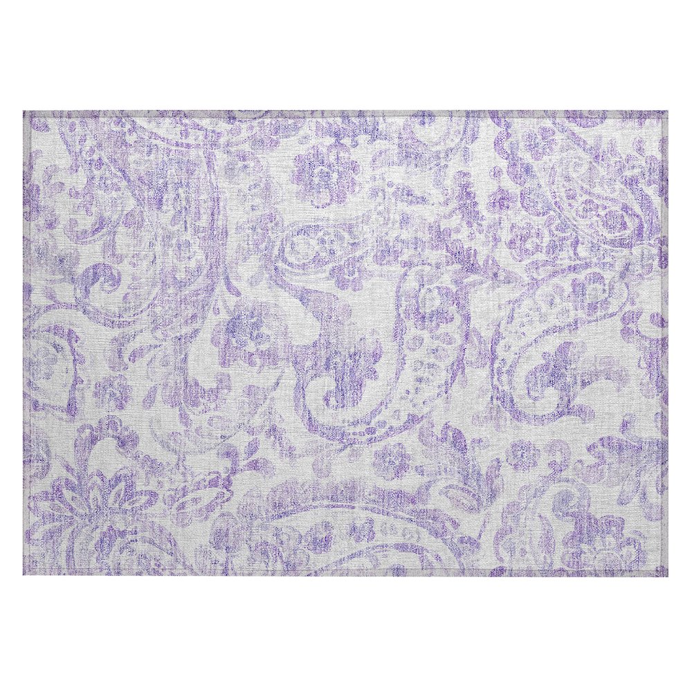 Chantille ACN835 Purple 1'8" x 2'6" Rug. Picture 1
