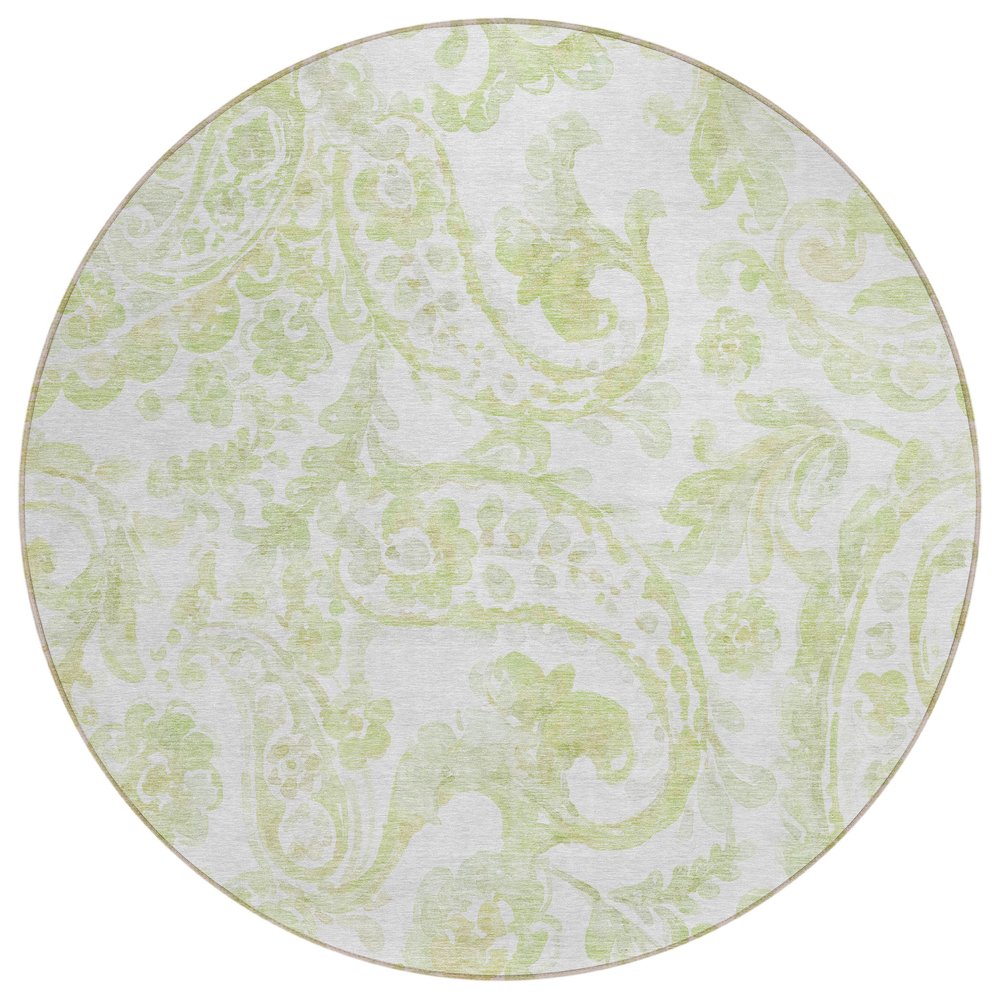 Chantille ACN835 Green 8' x 8' Rug. Picture 1