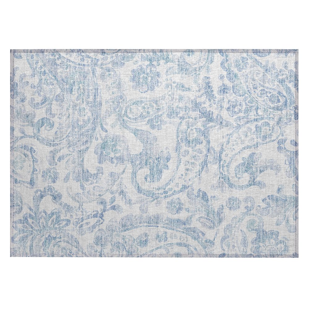 Chantille ACN835 Blue 1'8" x 2'6" Rug. Picture 1