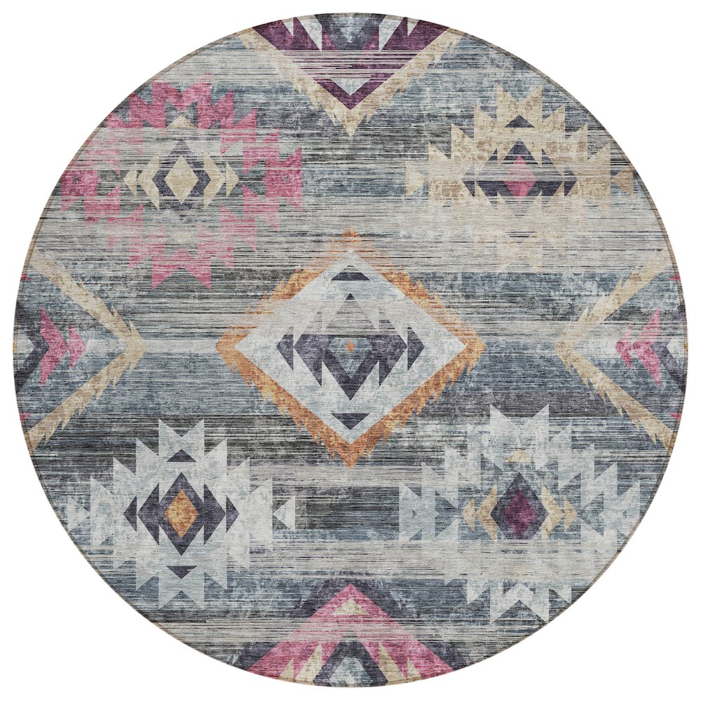 Chantille ACN836 Gray 8' x 8' Rug. Picture 1