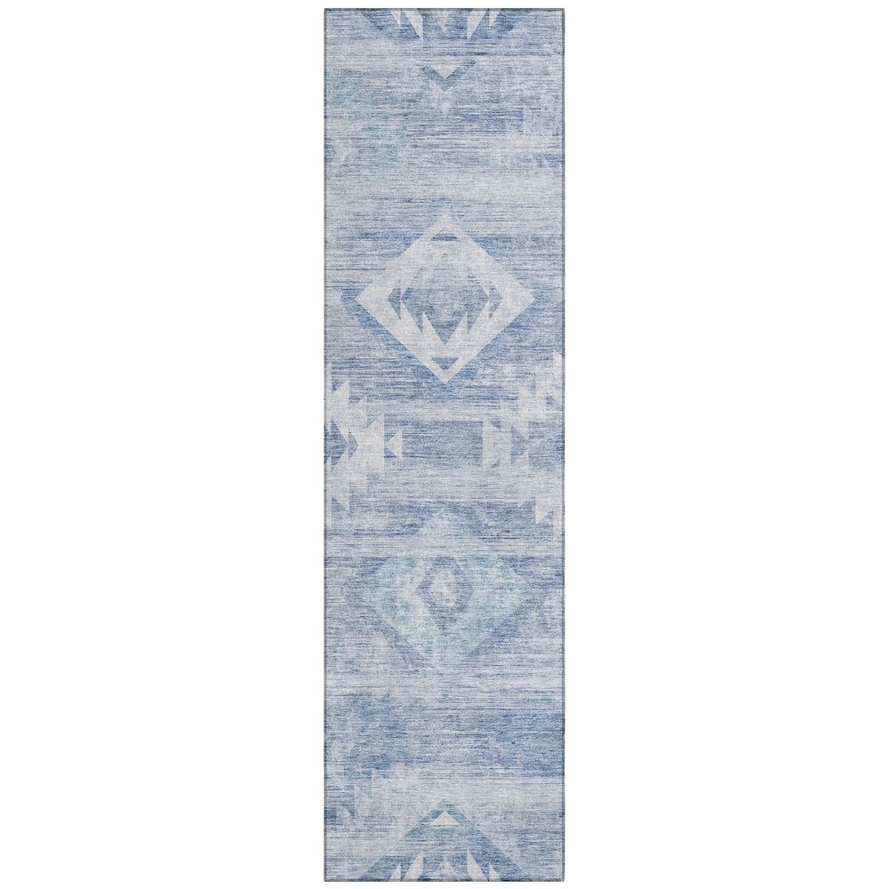 Chantille ACN837 Blue 2'3" x 7'6" Rug. Picture 1