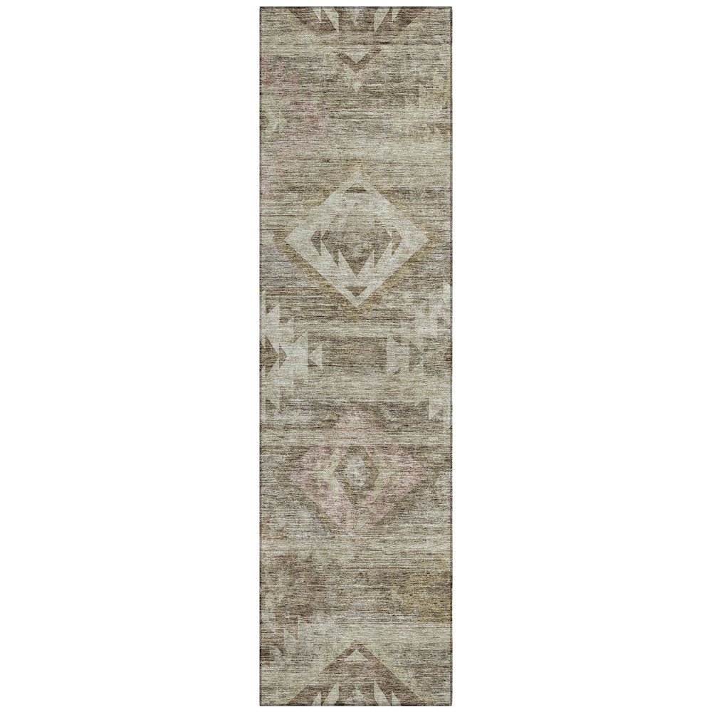 Chantille ACN837 Brown 2'3" x 7'6" Rug. Picture 1
