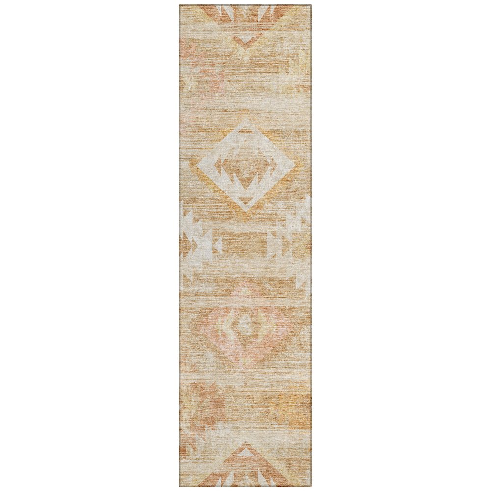 Chantille ACN837 Orange 2'3" x 7'6" Rug. Picture 1