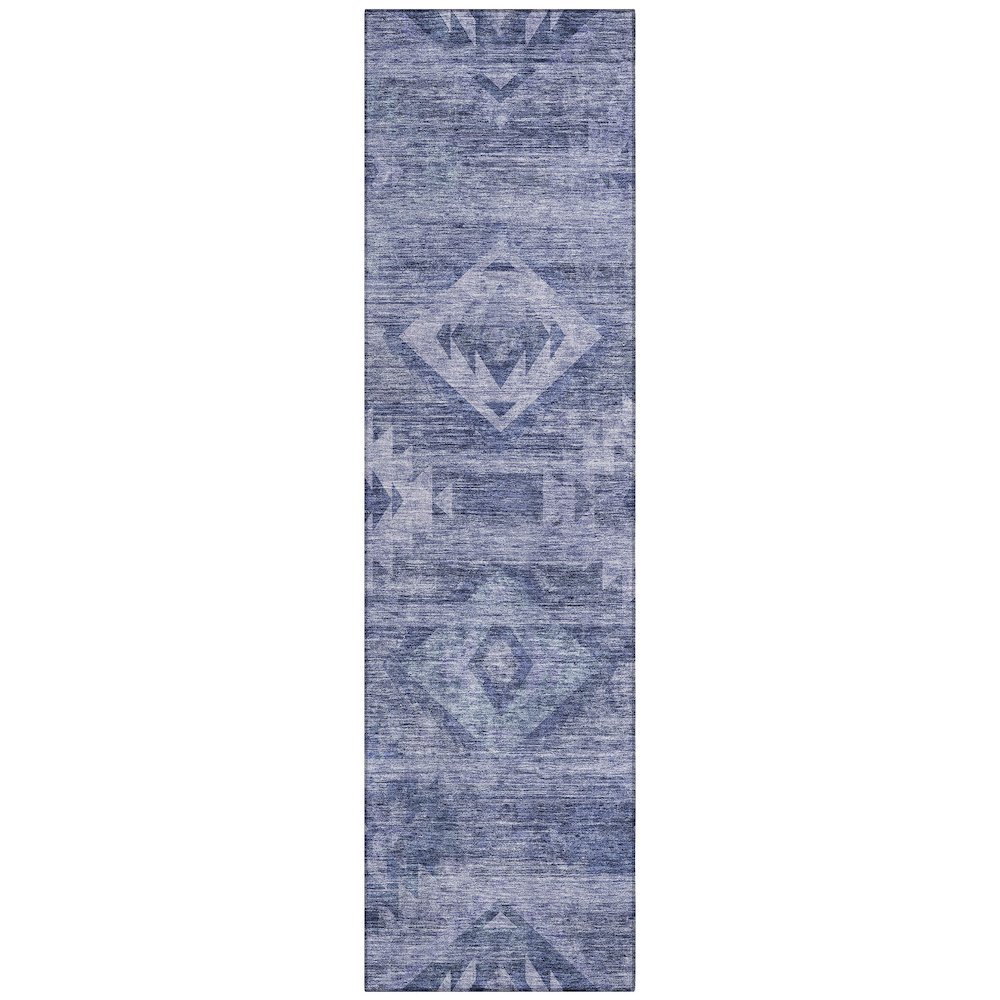 Chantille ACN837 Blue 2'3" x 7'6" Rug. Picture 1
