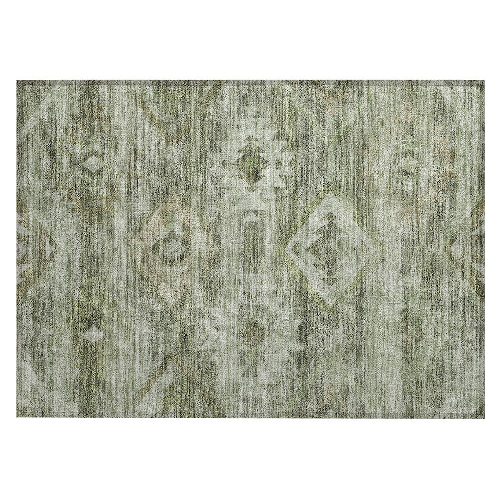 Chantille ACN837 Green 1'8" x 2'6" Rug. Picture 1