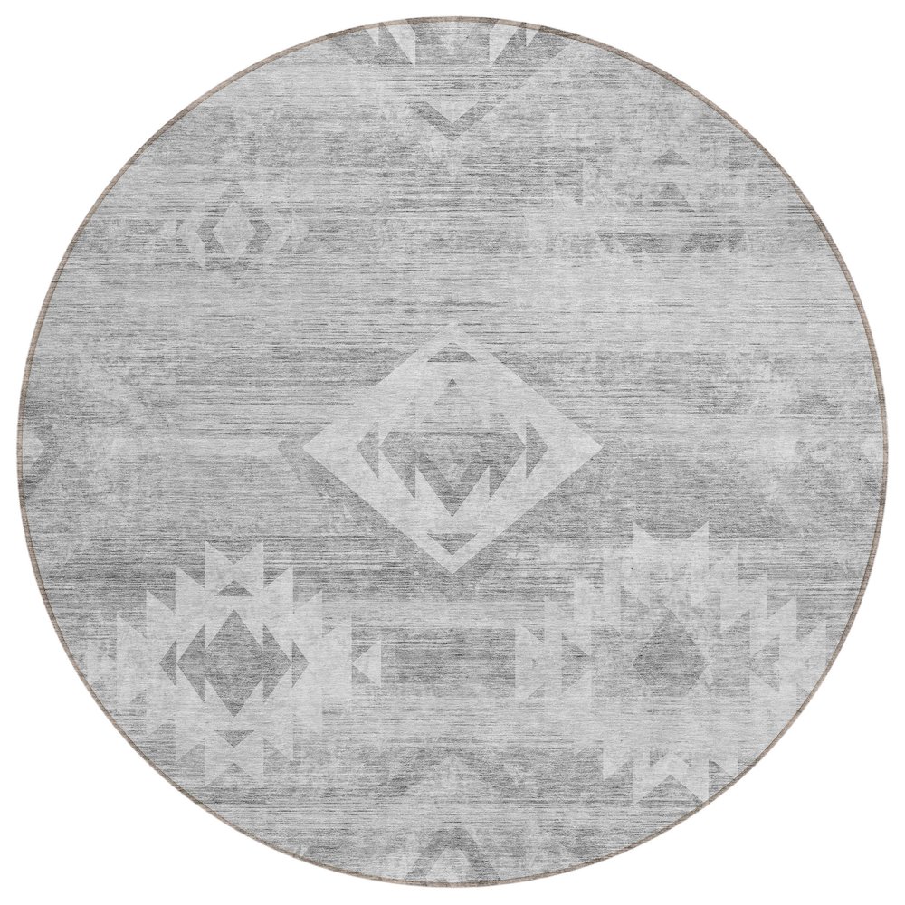 Chantille ACN837 Gray 8' x 8' Rug. Picture 1