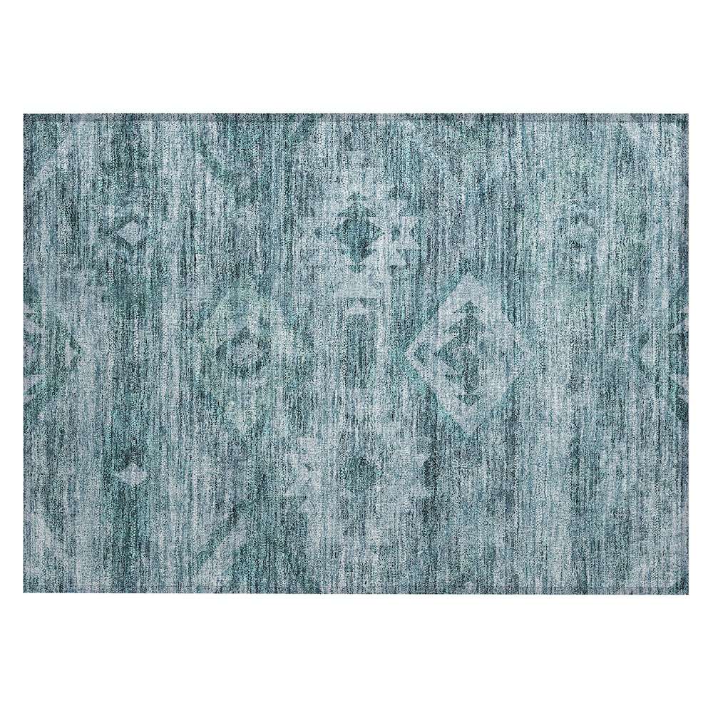Chantille ACN837 Teal 1'8" x 2'6" Rug. Picture 1