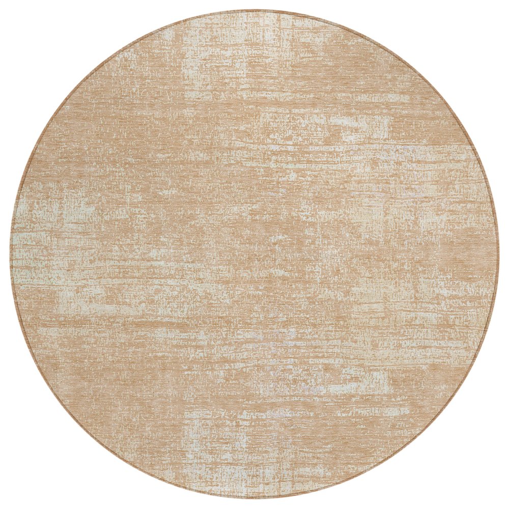 Chantille ACN839 Orange 8' x 8' Rug. Picture 1