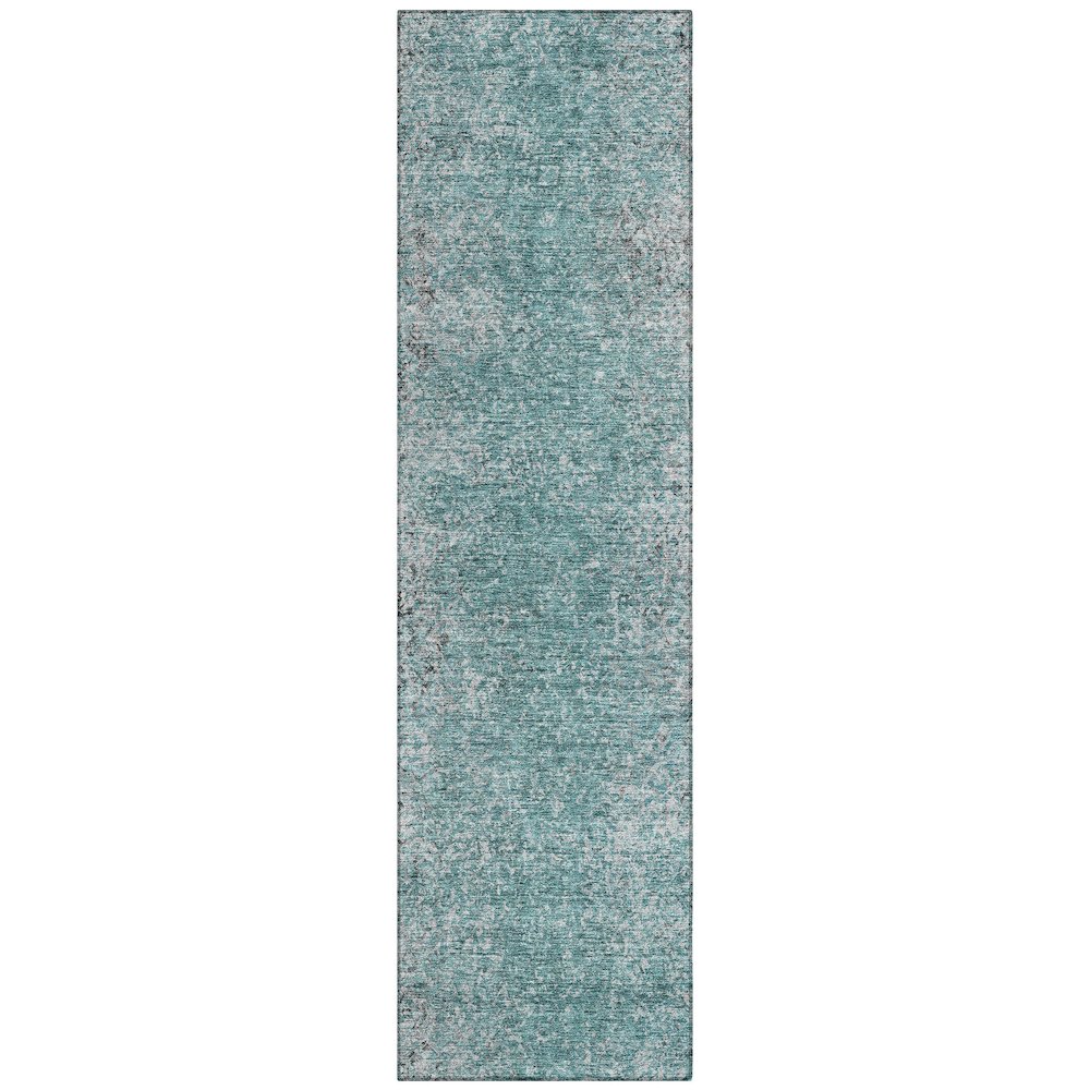 Chantille ACN840 Teal 2'3" x 7'6" Rug. Picture 1