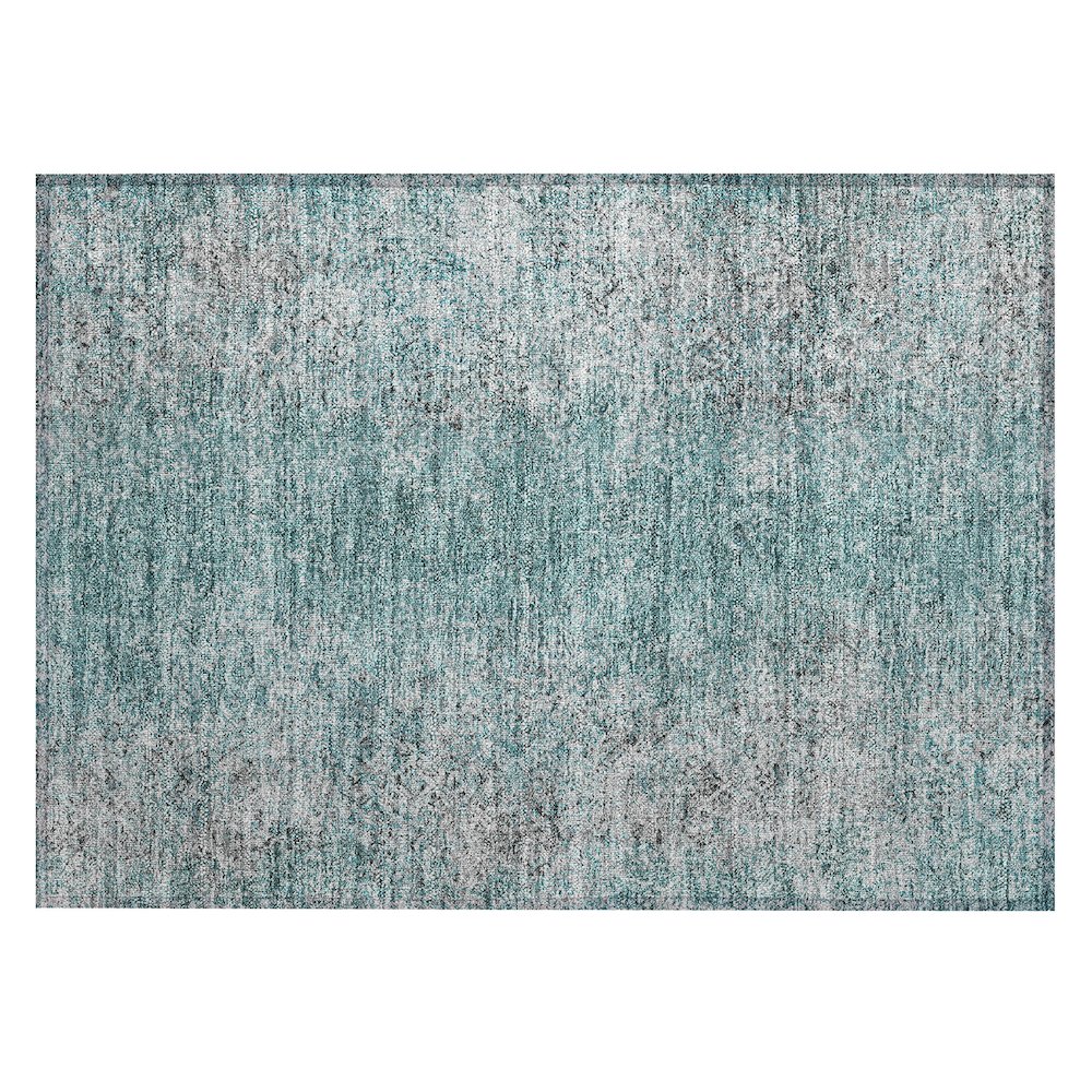 Chantille ACN840 Teal 1'8" x 2'6" Rug. Picture 1