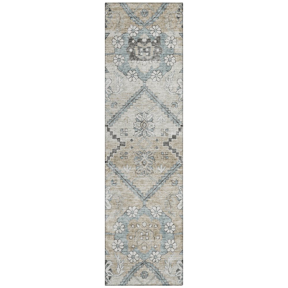 Chantille ACN841 Brown 2'3" x 7'6" Rug. Picture 1