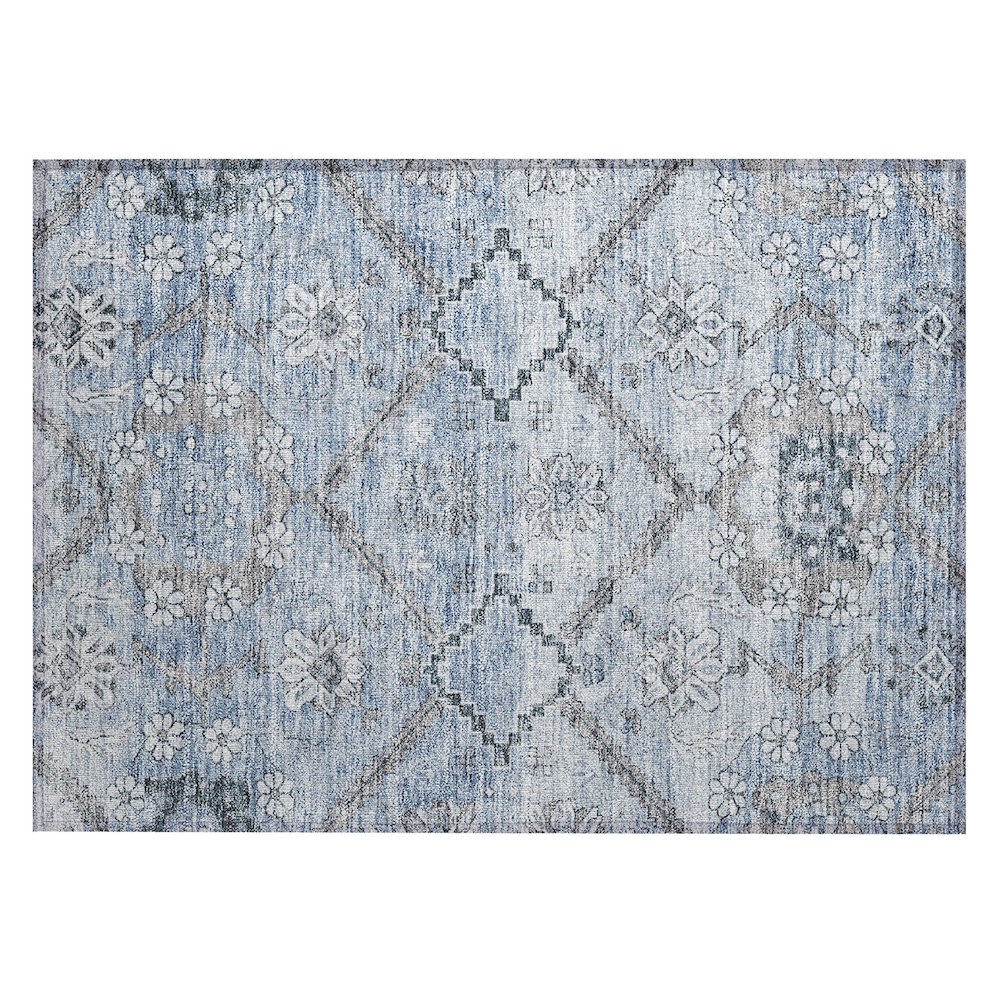 Chantille ACN841 Blue 1'8" x 2'6" Rug. Picture 1