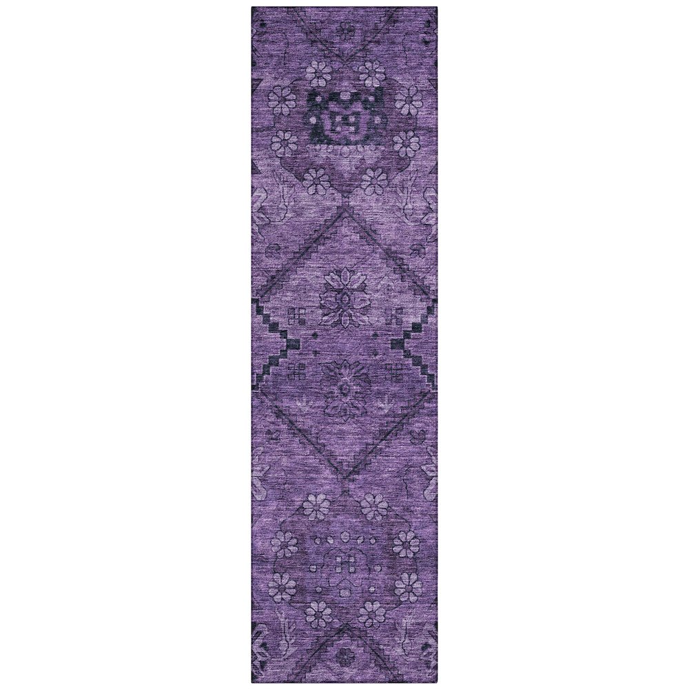 Chantille ACN842 Purple 2'3" x 7'6" Rug. Picture 1