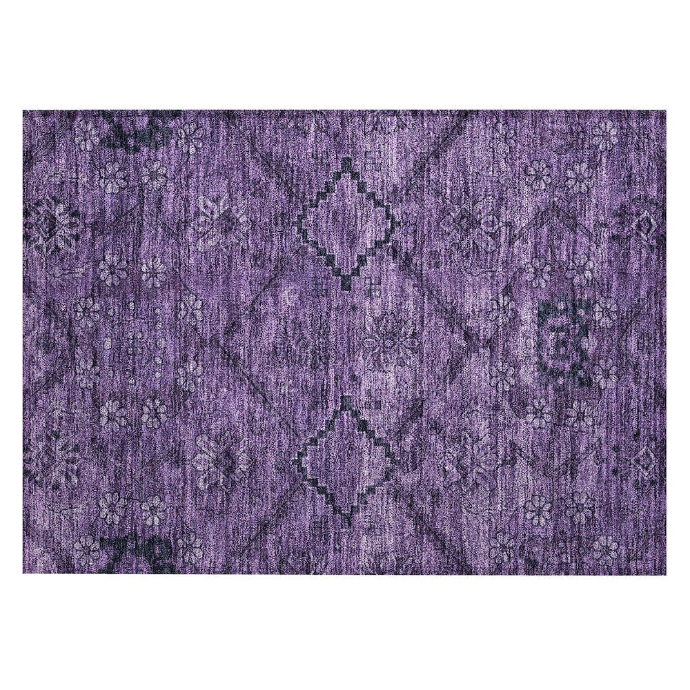 Chantille ACN842 Purple 1'8" x 2'6" Rug. Picture 1