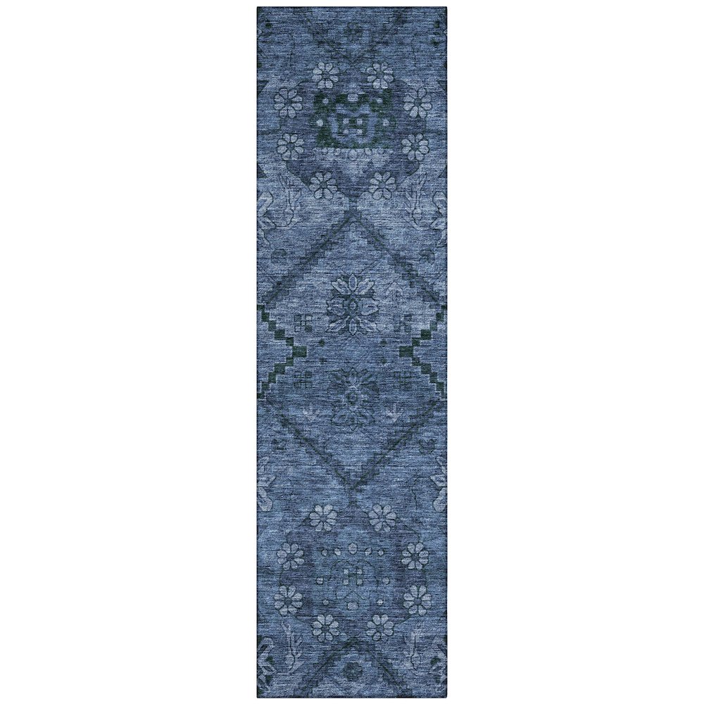 Chantille ACN842 Blue 2'3" x 7'6" Rug. Picture 1