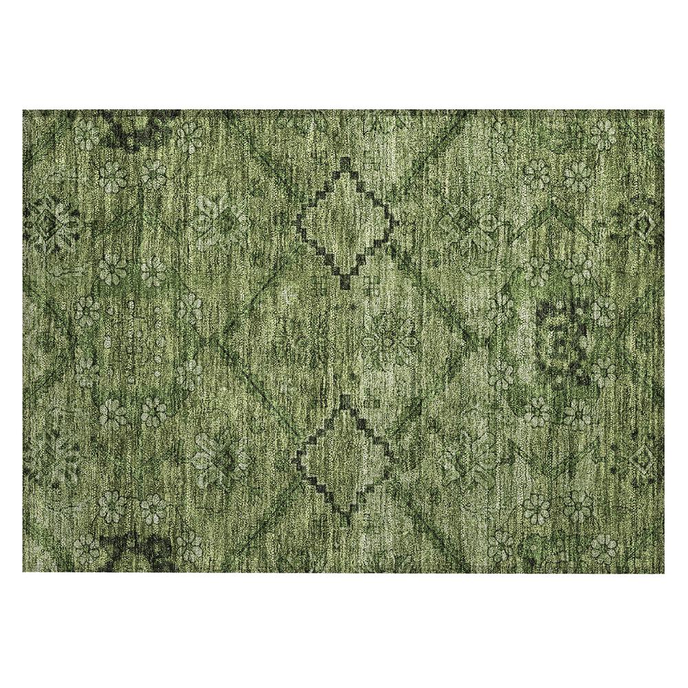 Chantille ACN842 Green 1'8" x 2'6" Rug. Picture 1
