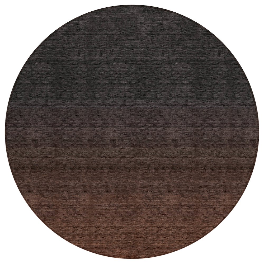 Chantille ACN844 Orange 8' x 8' Rug. Picture 1