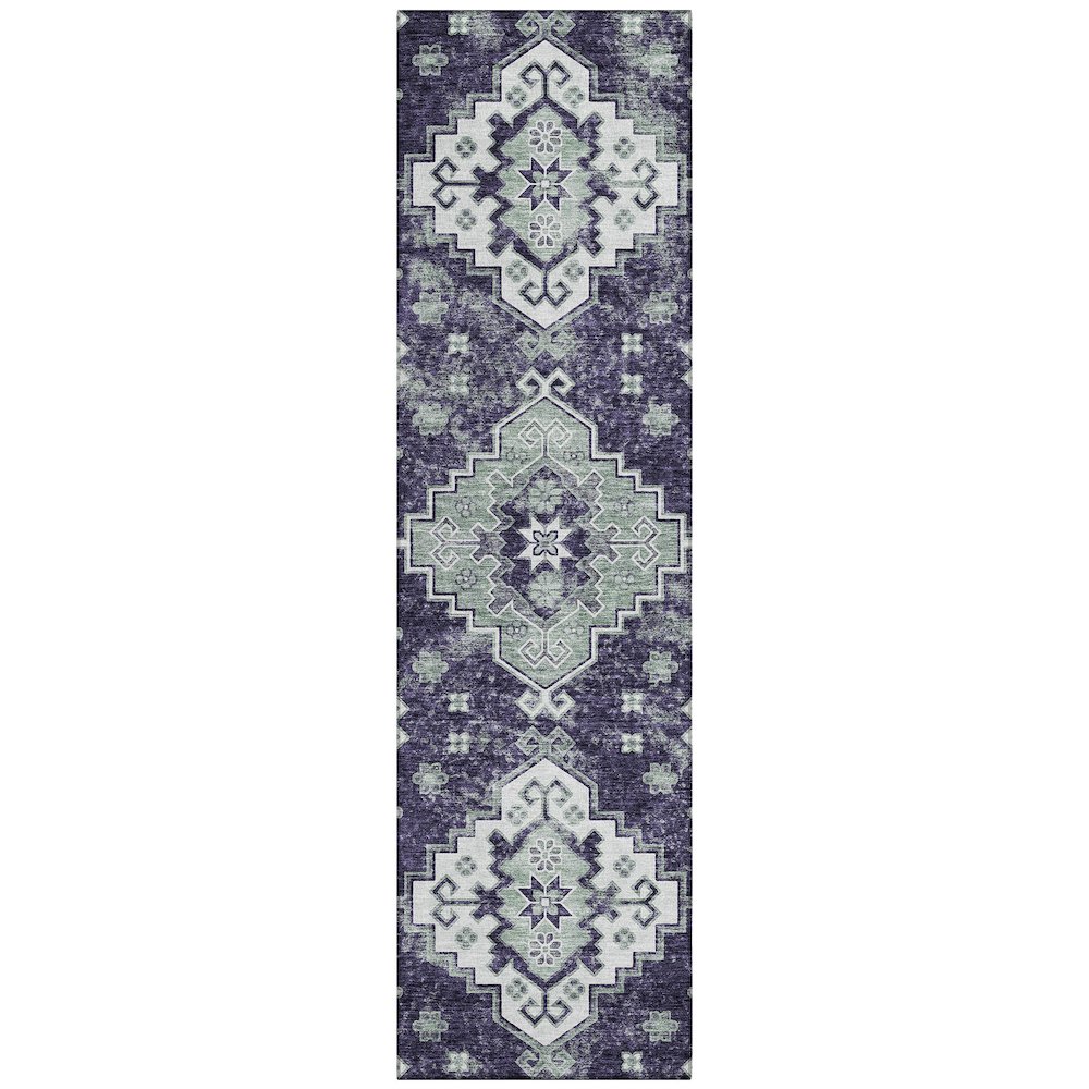 Chantille ACN846 Purple 2'3" x 7'6" Rug. Picture 1