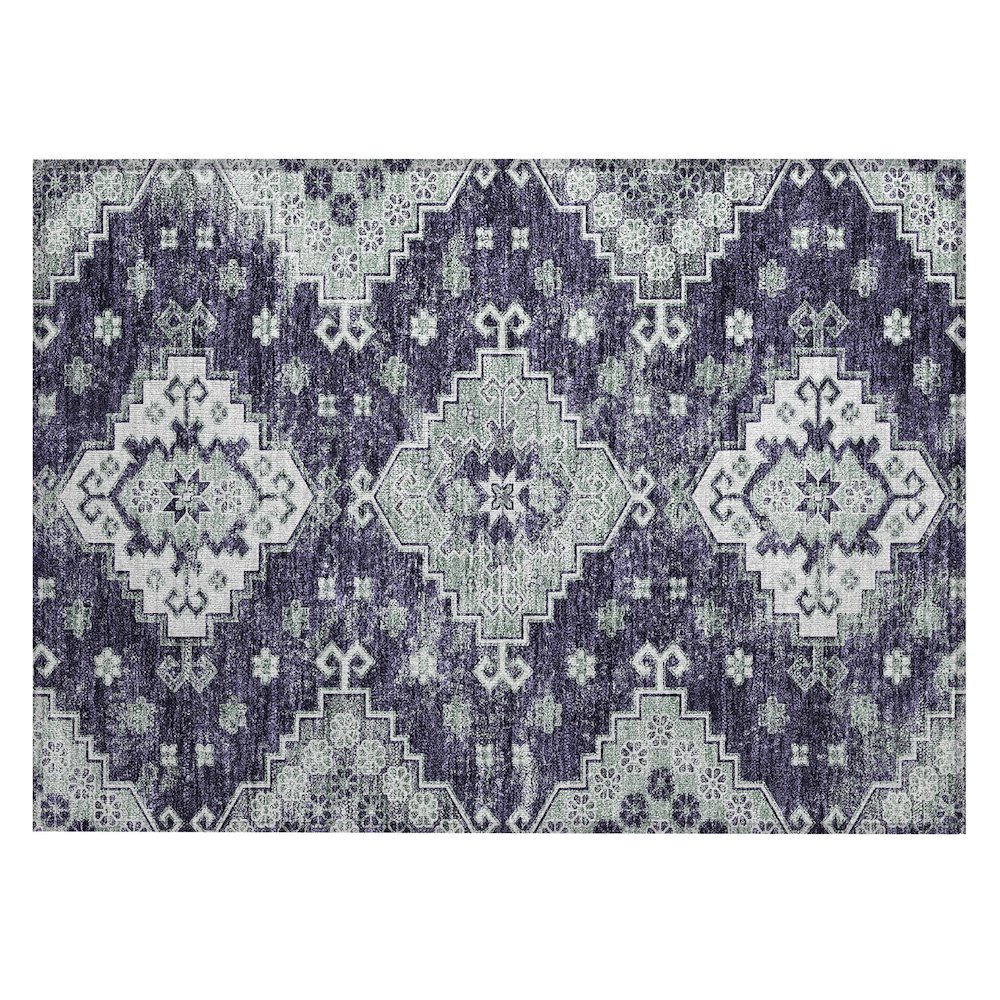 Chantille ACN846 Purple 1'8" x 2'6" Rug. Picture 1