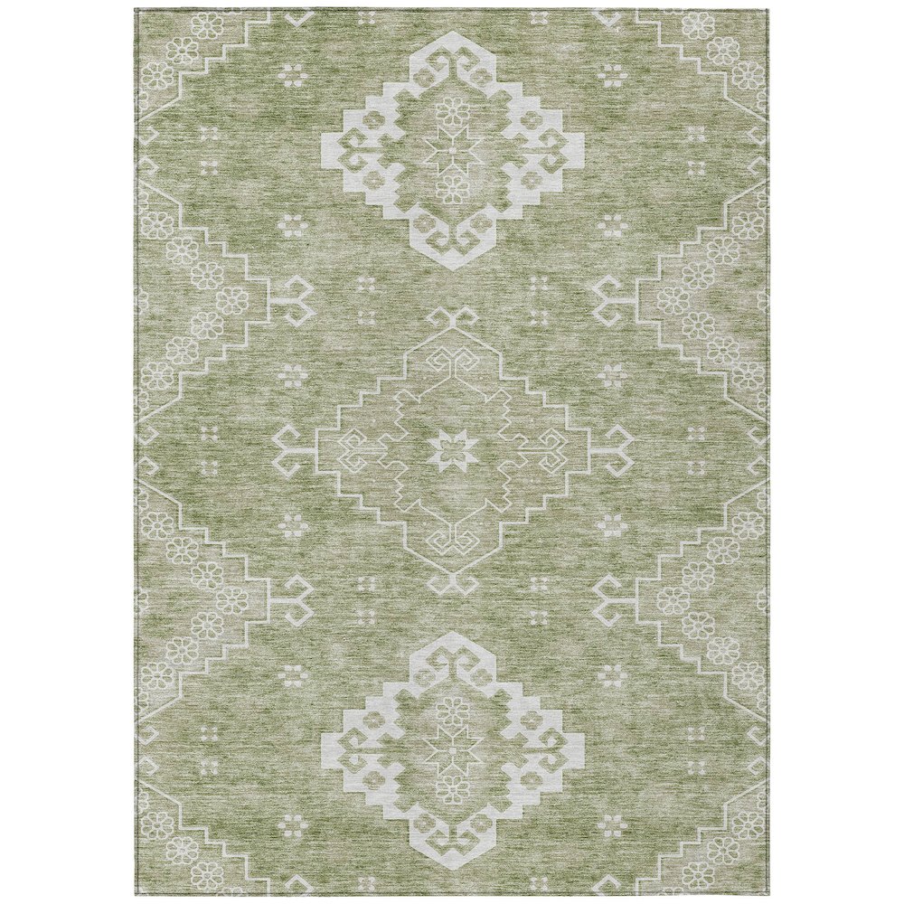 Chantille ACN847 Green 2'6" x 3'10" Rug. Picture 1