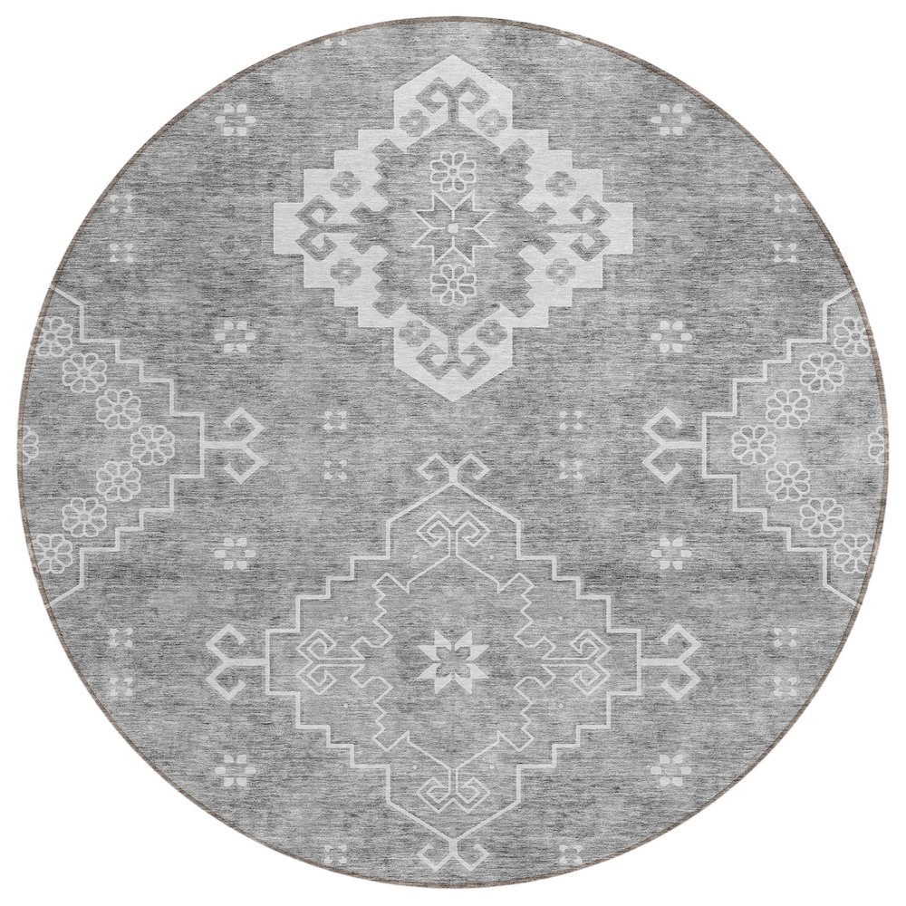 Chantille ACN847 Gray 8' x 8' Rug. Picture 1