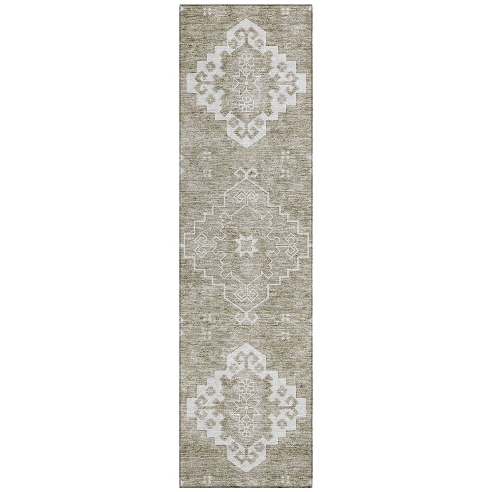 Chantille ACN847 Brown 2'3" x 7'6" Rug. Picture 1