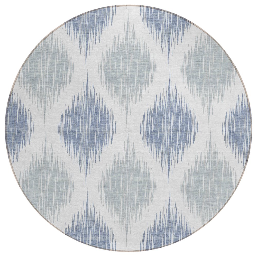 Chantille ACN848 Blue 8' x 8' Rug. Picture 1