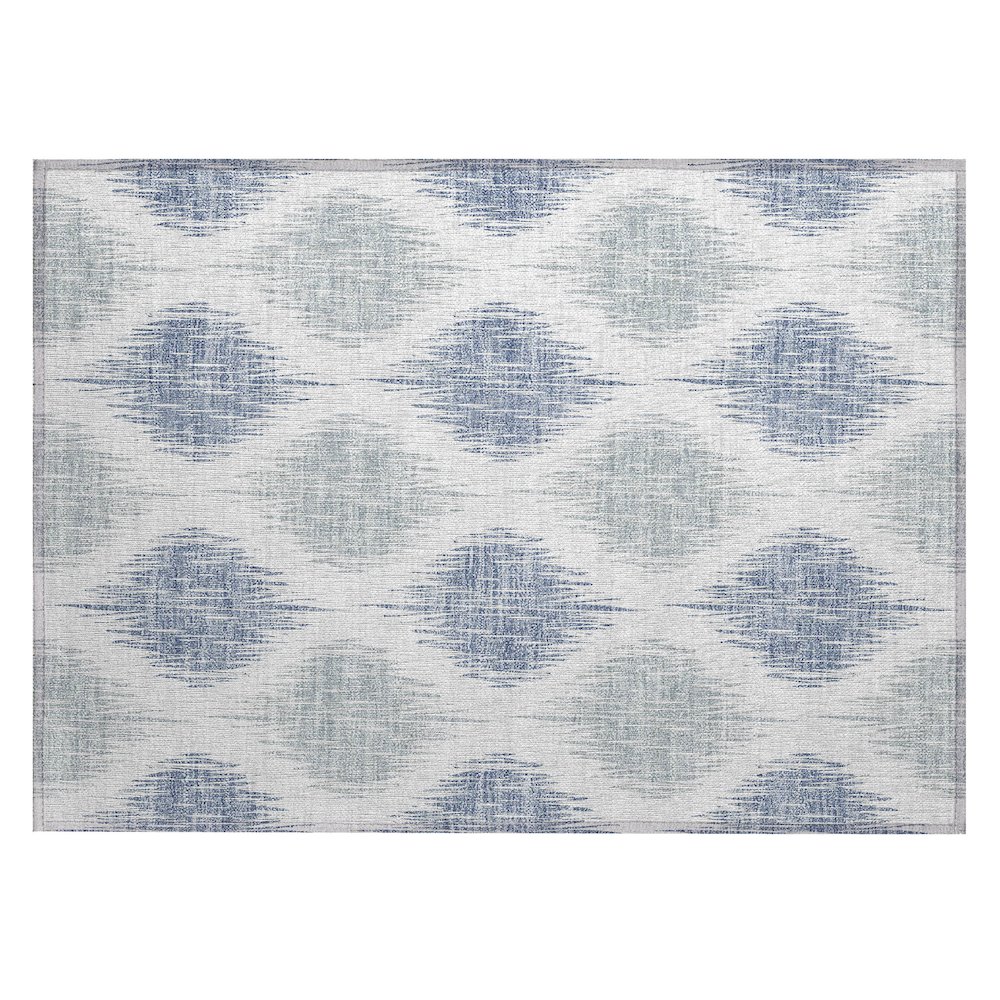 Chantille ACN848 Blue 1'8" x 2'6" Rug. Picture 1