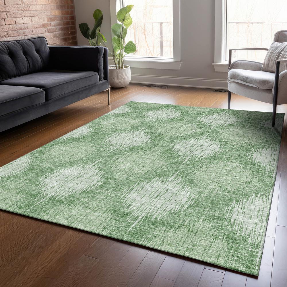 Chantille ACN849 Green 2'6" x 3'10" Rug. Picture 5