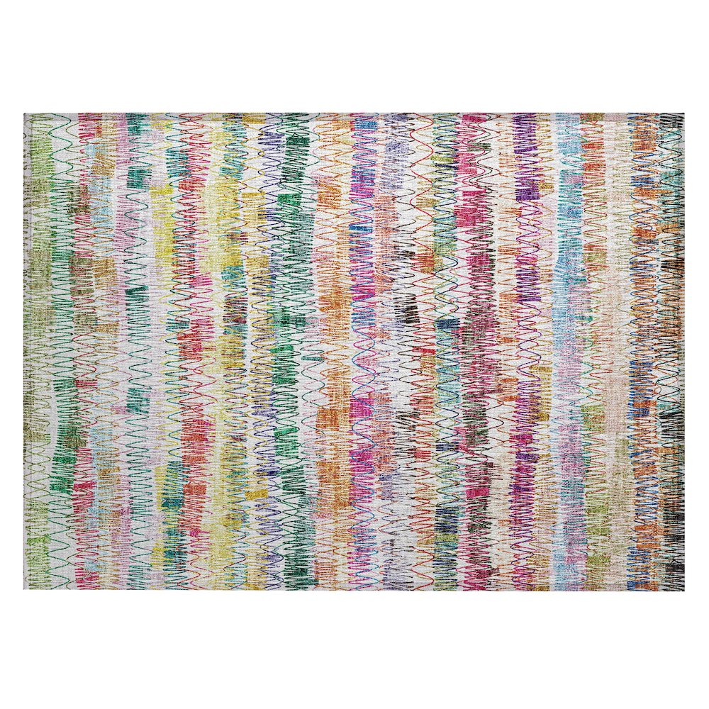 Chantille ACN850 Green 1'8" x 2'6" Rug. Picture 1