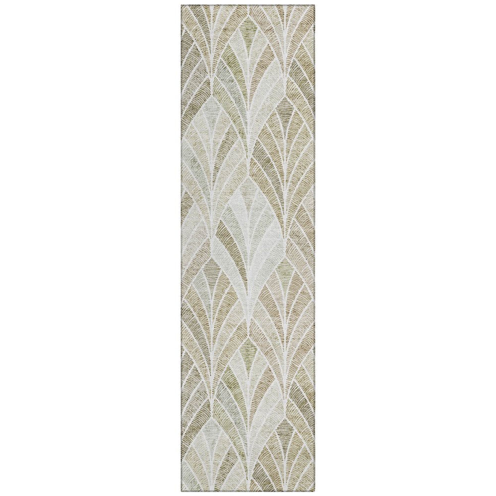 Chantille ACN851 Brown 2'3" x 7'6" Rug. Picture 1