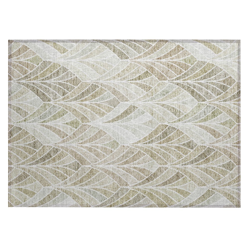 Chantille ACN851 Brown 1'8" x 2'6" Rug. Picture 1