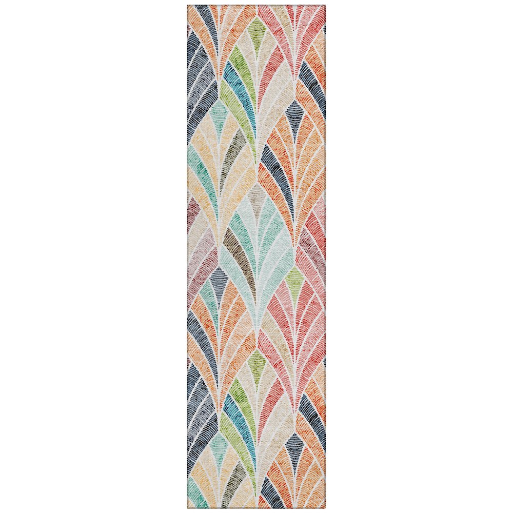 Chantille ACN851 Orange 2'3" x 7'6" Rug. Picture 1