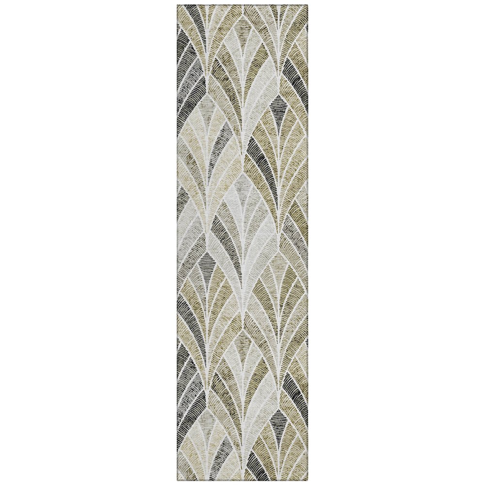 Chantille ACN851 Brown 2'3" x 7'6" Rug. Picture 1