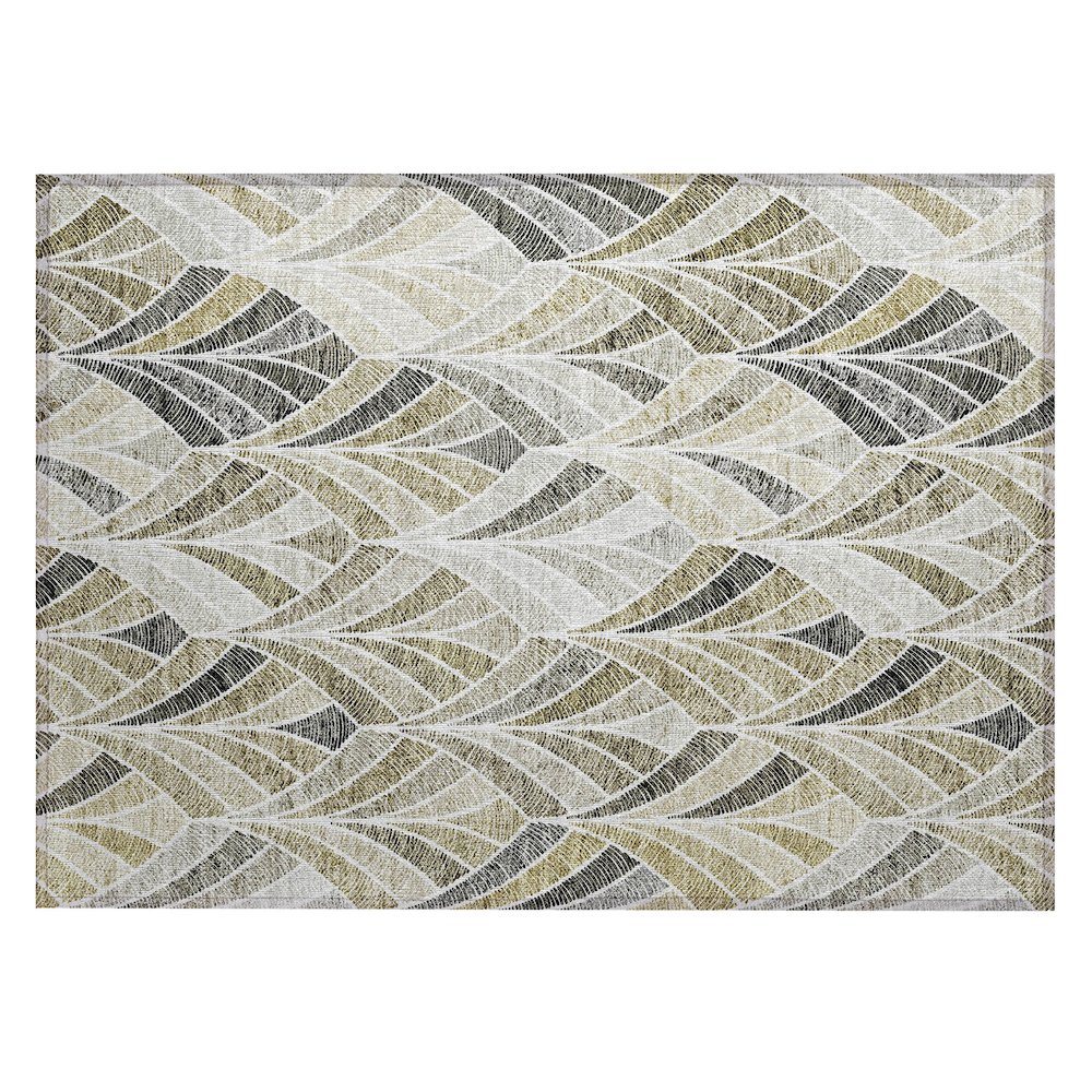 Chantille ACN851 Brown 1'8" x 2'6" Rug. Picture 1