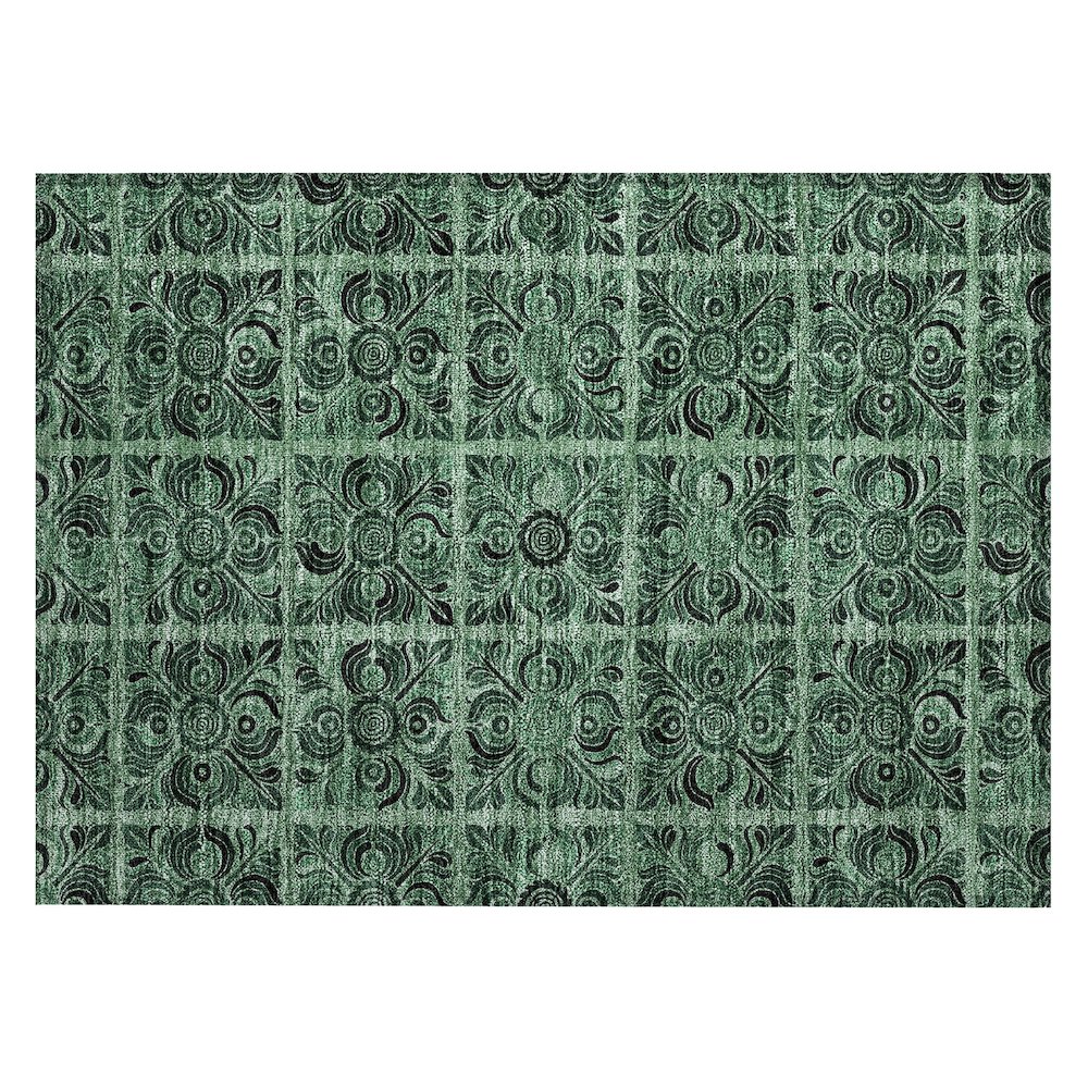 Chantille ACN853 Green 1'8" x 2'6" Rug. Picture 1