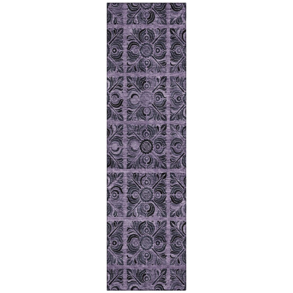 Chantille ACN853 Purple 2'3" x 7'6" Rug. Picture 1