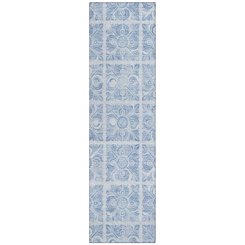 Chantille ACN854 Blue 2'3" x 7'6" Rug. Picture 1