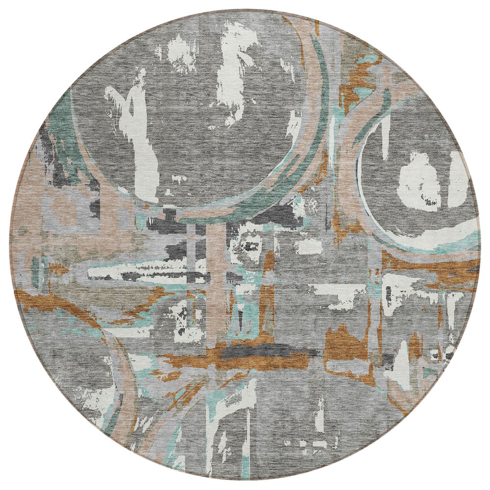 Chantille ACN855 Gray 8' x 8' Rug. Picture 1